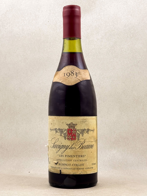 Bonnot-Collot - Savigny les Beaune 1er cru "Les Pimentiers" 1983
