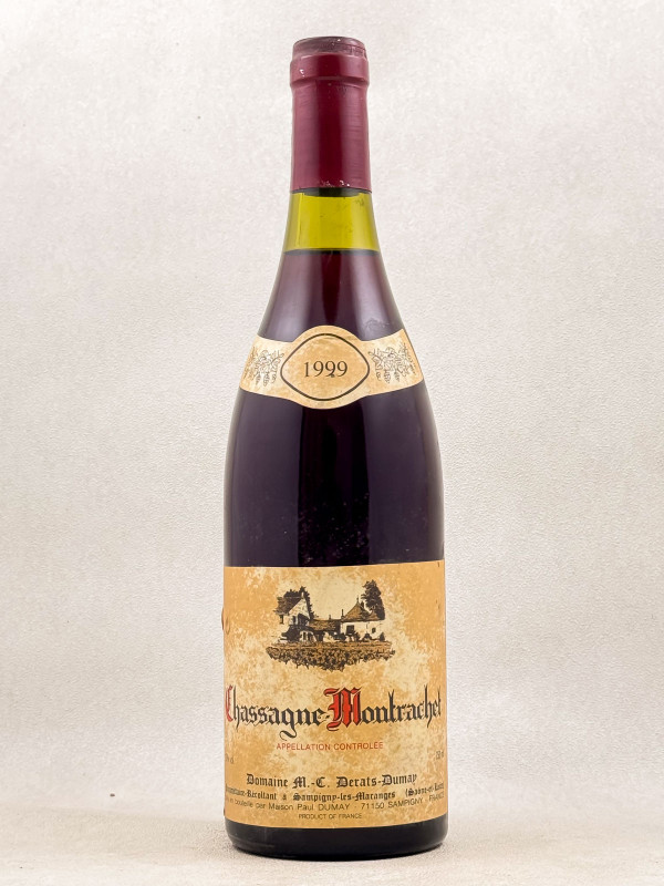 Derats Dumay - Chassagne Montrachet rouge 1999