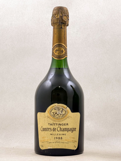 Taittinger - Champagne "Comtes de Champagne" 1988