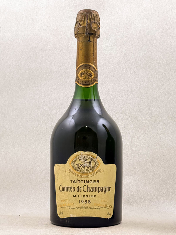 Taittinger - Champagne "Comtes de Champagne" 1988
