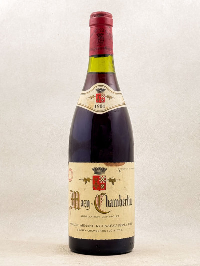 Armand Rousseau - Mazy Chambertin 1984