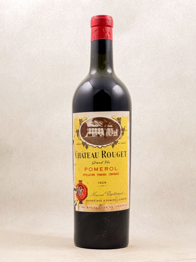 Chateau Rouget - Pomerol 1929