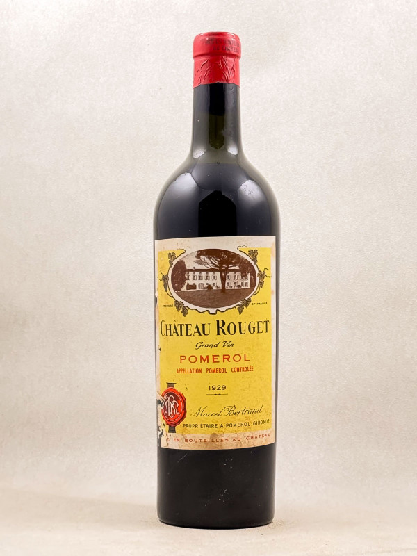 Chateau Rouget - Pomerol 1929