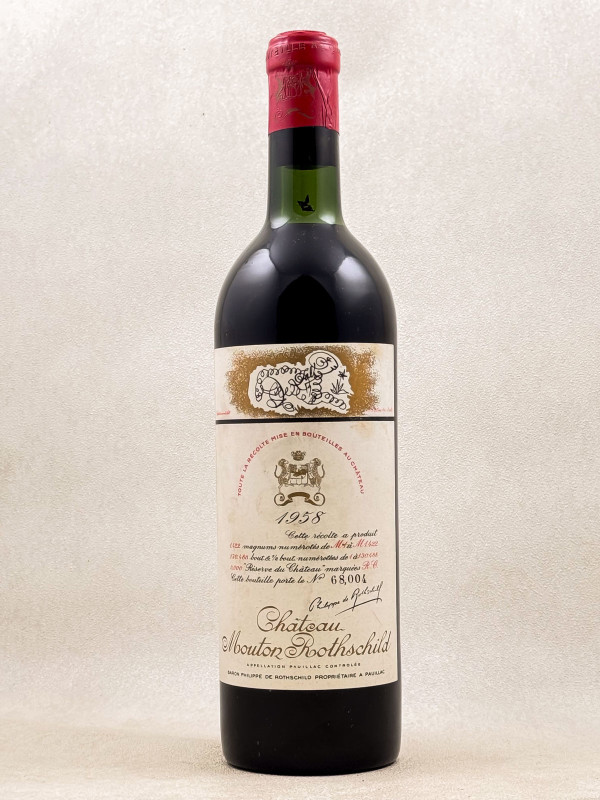 Mouton Rothschild - Pauillac 1958