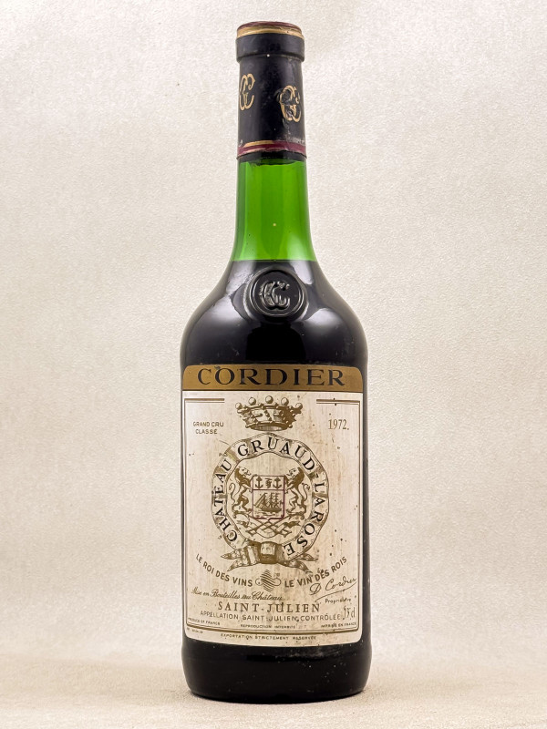 Gruaud Larose - Saint Julien 1972
