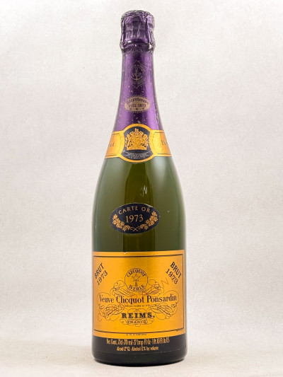 Veuve Clicquot Ponsardin - Champagne "Carte D'Or" 1973