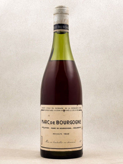 Romanée Conti - Marc de Bourgogne 1949