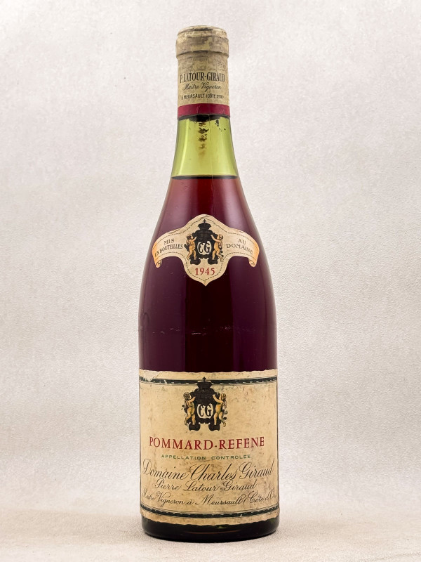 Latour Giraud - Pommard 1er cru "Refène" 1945