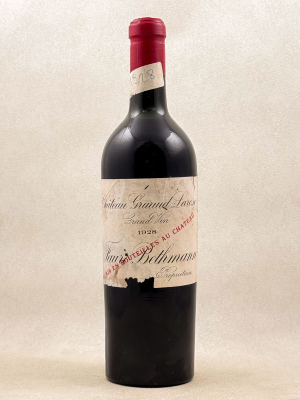 Gruaud Larose - Saint Julien 1928