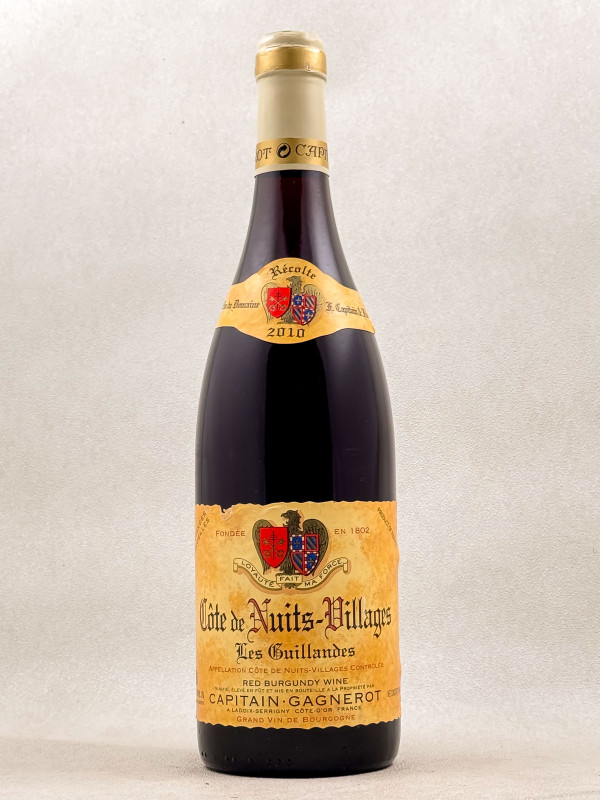 Capitain Gagnerot - Côte de Nuits Villages "Les Guillandes" 2010