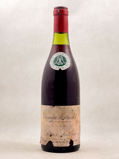 Louis Latour - Chassagne Montrachet rouge 1979