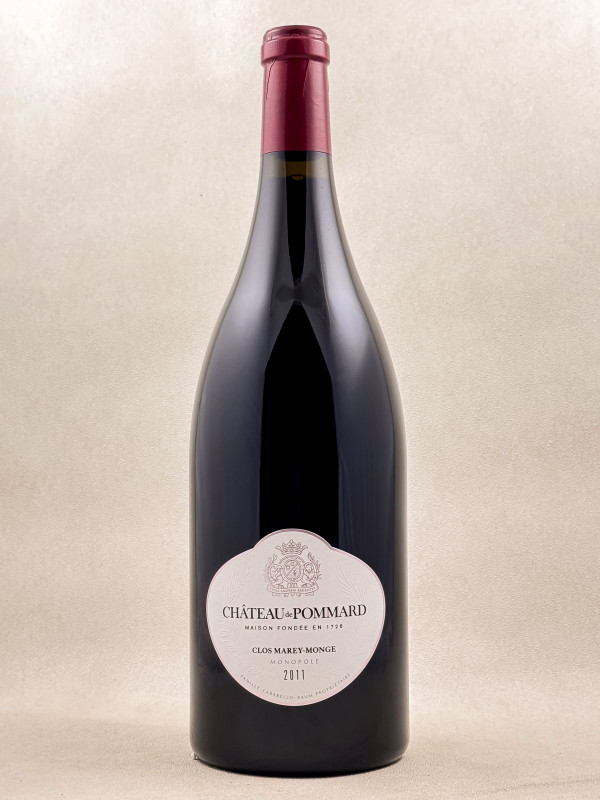 Château de Pommard - Pommard "Clos Marey-Monge" 2011 MAGNUM