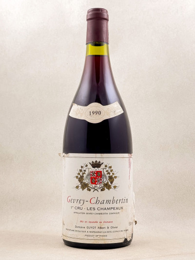 Olivier Guyot - Gevrey Chambertin 1er cru "Les Champeaux" 1990 MAGNUM