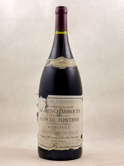 Bruno Clair - Gevrey Chambertin 1er cru "Clos du Fonteny" 1996