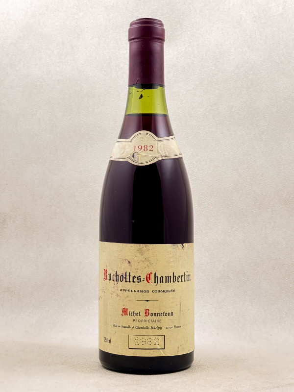 Michel Bonnefond & Georges Roumier - Ruchottes chambertin 1982
