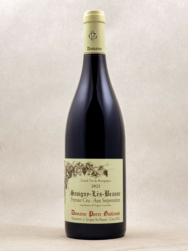 Vincent Guillemot - Savigny les Beaune 1er Cru "Aux Serpentières" 2023
