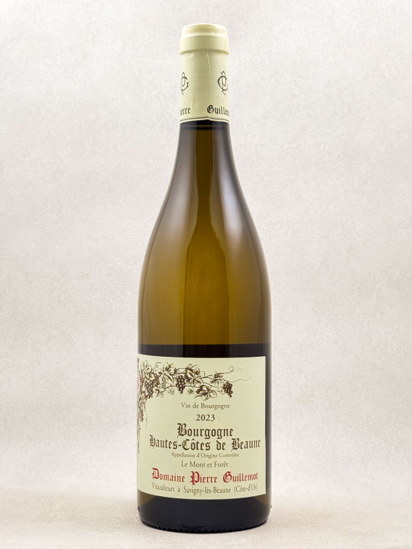 Pierre Guillemot - Hautes Côtes de Beaune Blanc "Le Mont et Forêt" 2023