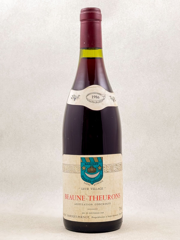 Barolet Pernot - Beaune "Theurons" 1986