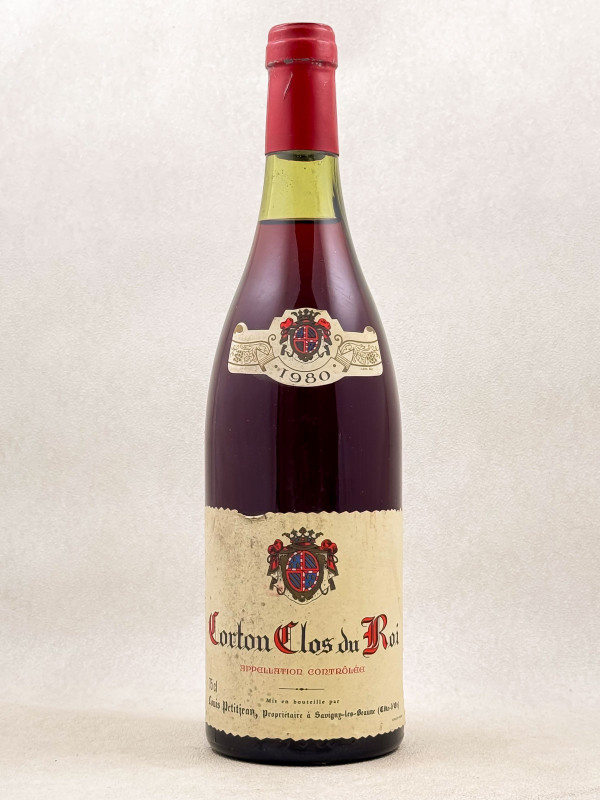 Louis Petitjean - Corton Clos du Roi 1980 MAGNUM