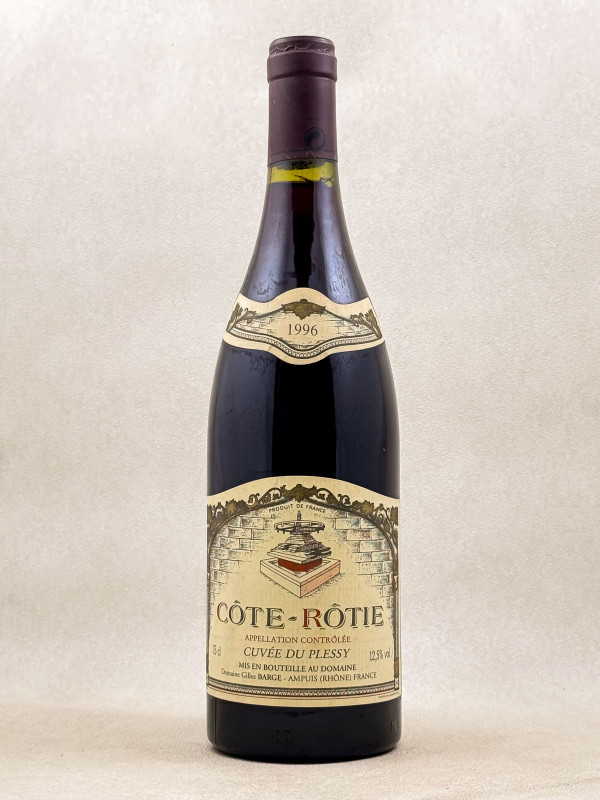 Gilles Barge - Côte Rôtie "Cuvée du Plessy" 1996