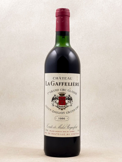 La Gaffelière - Saint Emilion 1986