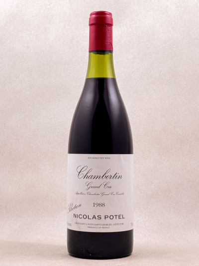 Nicolas Potel - Chambertin 1988