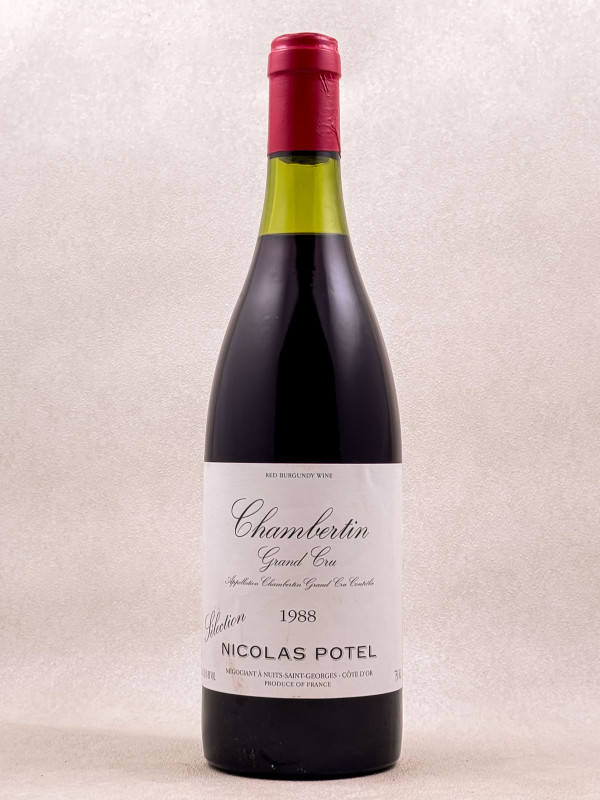 Nicolas Potel - Chambertin 1988