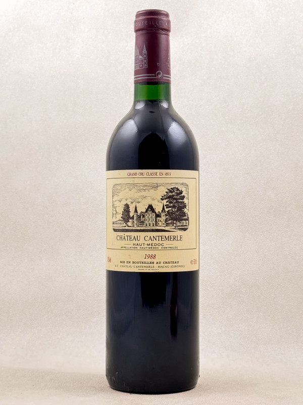 Cantemerle - Haut Médoc 1988