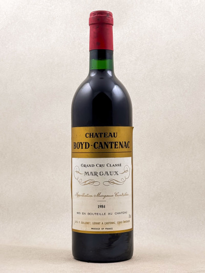 Boyd Cantenac - Margaux 1984