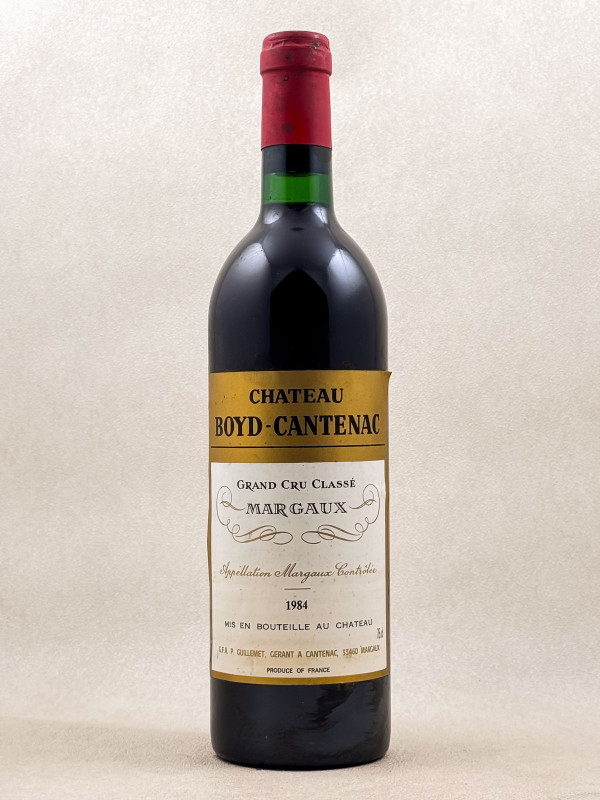 Boyd Cantenac - Margaux 1984