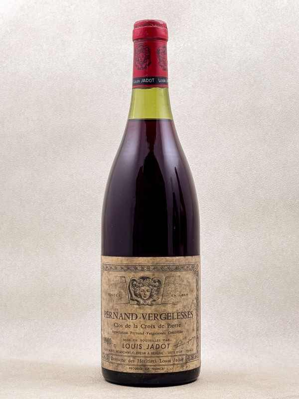 Louis Jadot - Pernand Vergelesses 1er cru "Clos de la Croix de Pierre" 1980