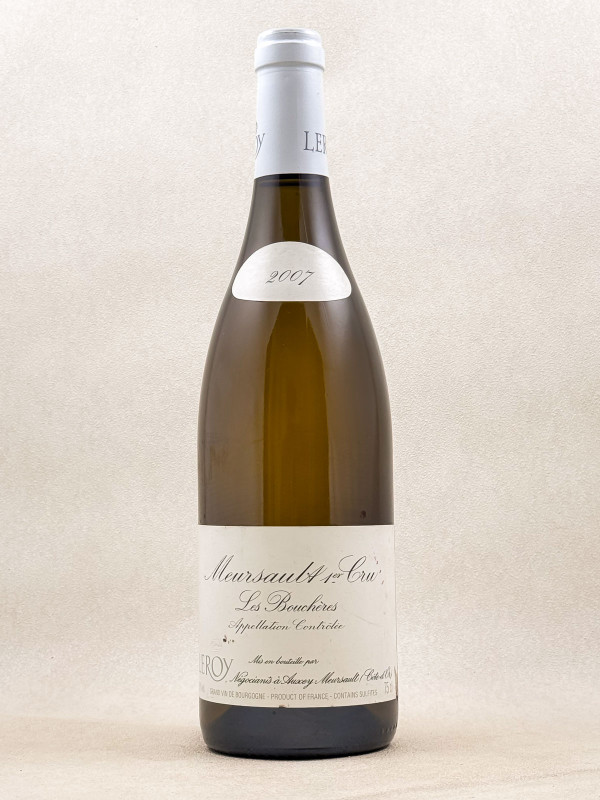 Leroy - Meursault 1er cru "Bouchères" 2007