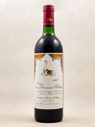 Mouton Baronne Philippe ( d'Armailhac ) - Pauillac 1987