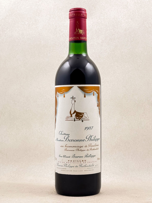 Mouton Baronne Philippe ( d'Armailhac ) - Pauillac 1987