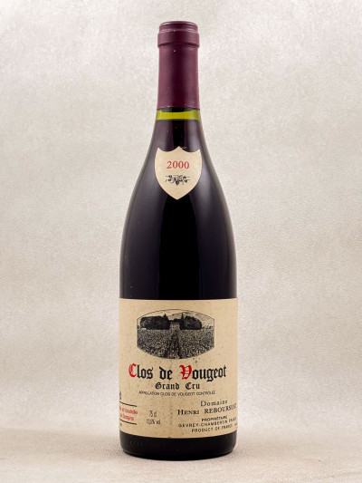Henri Rebourseau - Clos Vougeot 2000