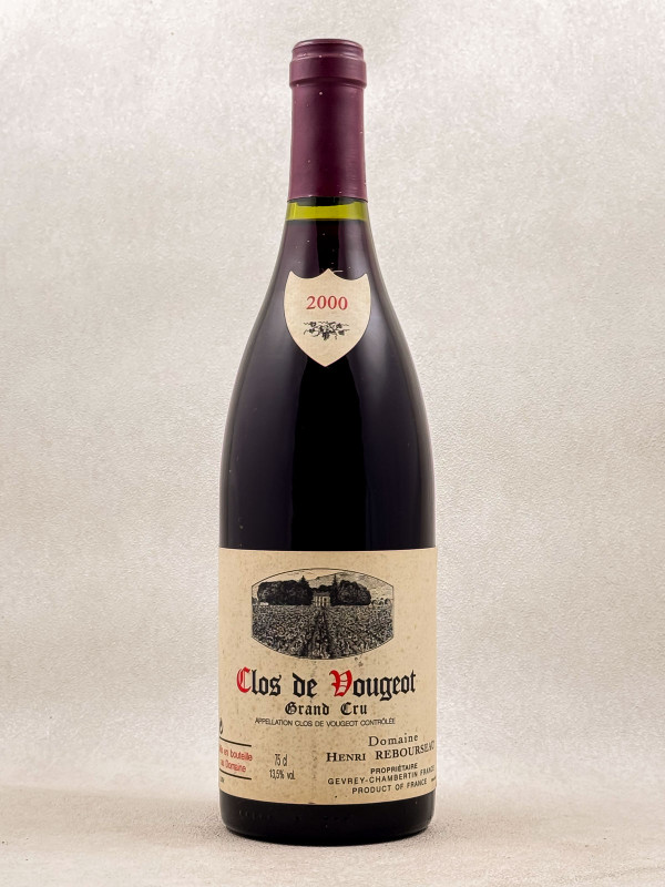 Henri Rebourseau - Clos Vougeot 2000