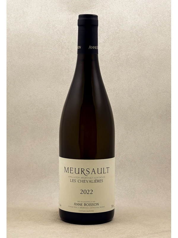 Anne Boisson - Meursault 1er Cru "Chevalières" 2022