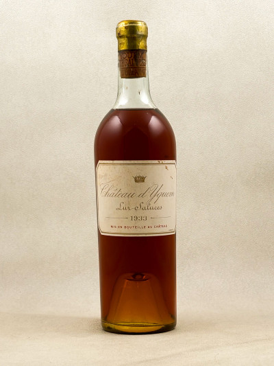 Yquem - Sauternes 1933