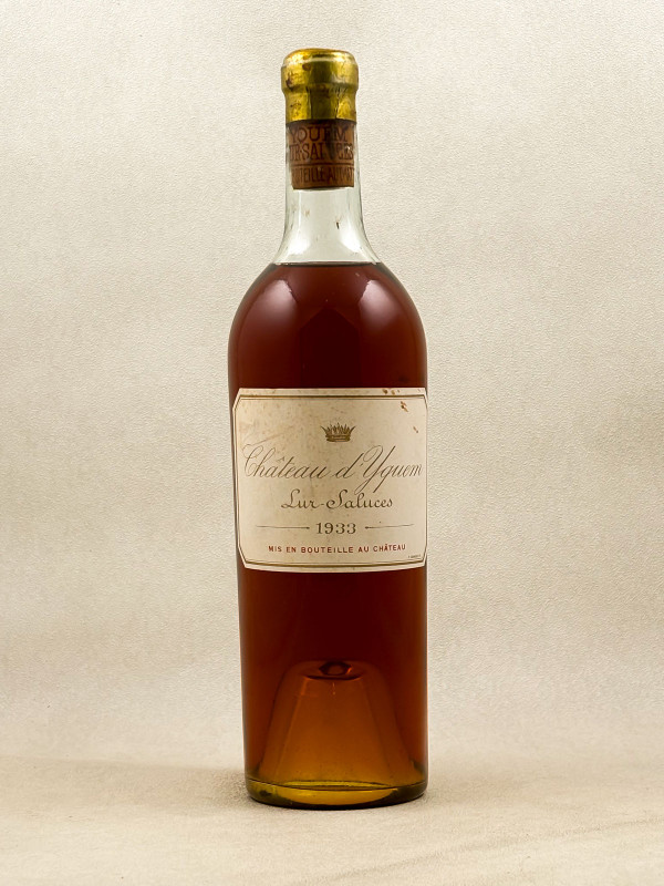 Yquem - Sauternes 1933