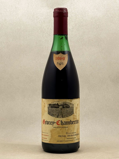Henri Rebourseau - Gevrey Chambertin 1969
