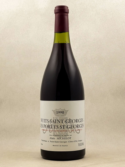 Alain Michelot - Nuits St Georges 1er Cru "Porêts Saint Georges" 1990 MAGNUM
