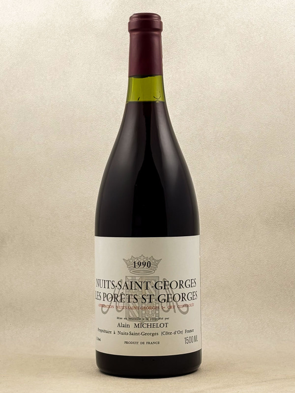 Alain Michelot - Nuits St Georges 1er Cru "Porêts Saint Georges" 1990 MAGNUM
