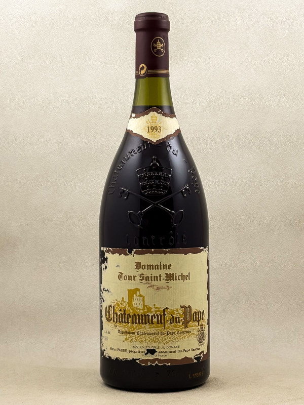Tour Saint Michel - Chateauneuf du Pape 1993 MAGNUM