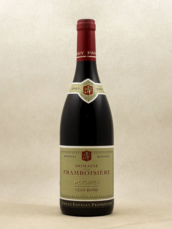 Faiveley - Mercurey "Clos Rond" 2007