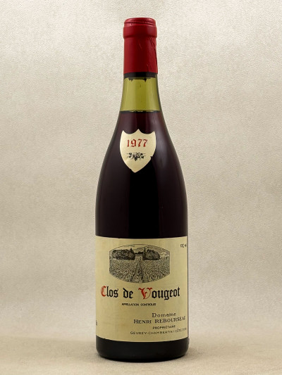 Henri Rebourseau - Clos Vougeot 1977