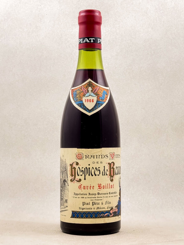 Piat - Hospices de Beaune - Auxey Duresses "Cuvée Boillot" 1966