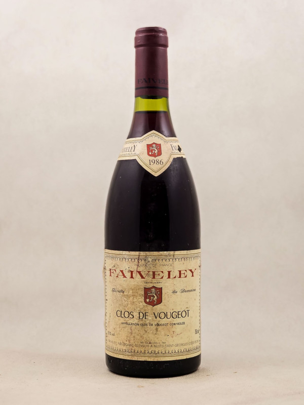 Faiveley - Clos Vougeot 1986