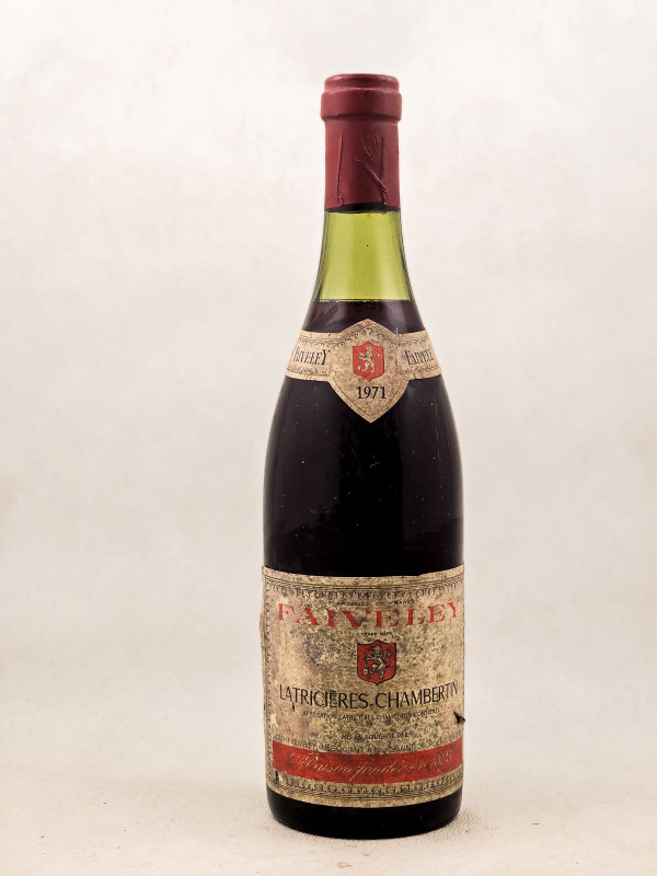 Faiveley - Latricières Chambertin 1971