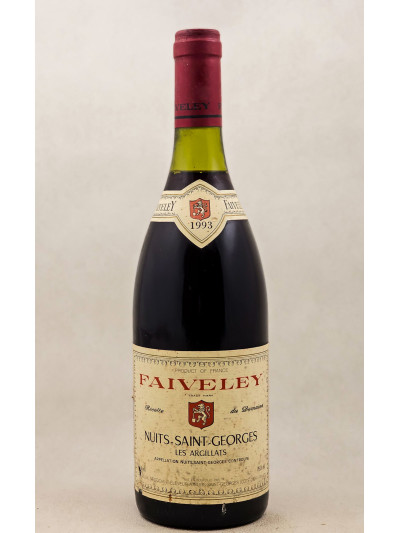 Faiveley - Nuits Saint Georges 1er cru "Aux Argillats" 1993