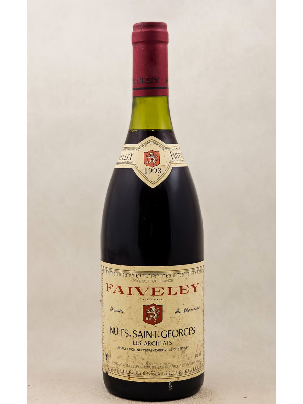 Faiveley - Nuits Saint Georges 1er cru "Aux Argillats" 1993